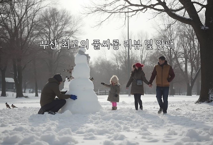 부산 최고의 풀싸롱 리뷰 및 안내