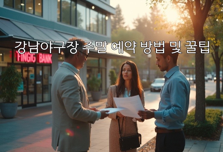 강남야구장 주말 예약 방법 및 꿀팁 강남야구장 주말 예약 방법 및 꿀팁