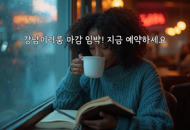 강남미러룸 마감 임박! 지금 예약하세요