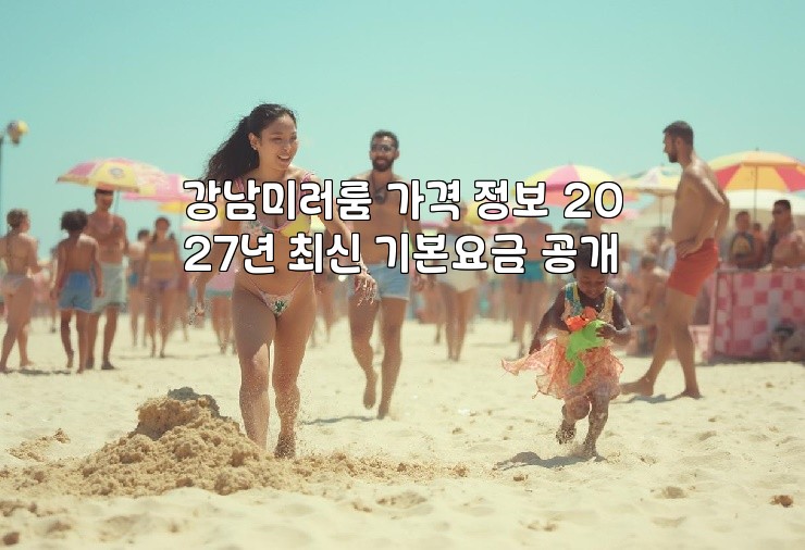 강남미러룸 가격 정보 2027년 최신 기본요금 공개